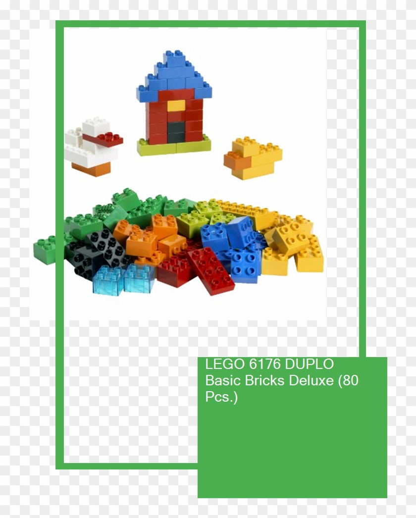 Lego 6176 Duplo Basic Bricks Deluxe - Lego 6176 Clipart #4998624