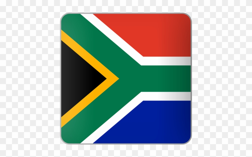 South Africa Flag Square Clipart #4998880
