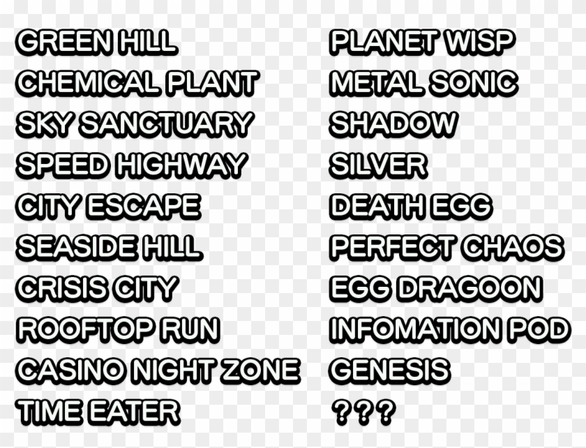 *major Spoilers* Basically, All Game Content - Brand Logo Font Clipart