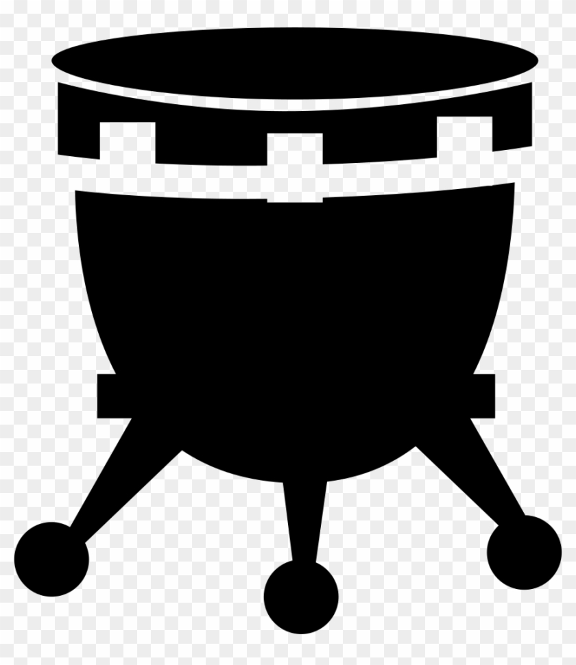African Drum With Stand Comments - Moldy Icon Clipart