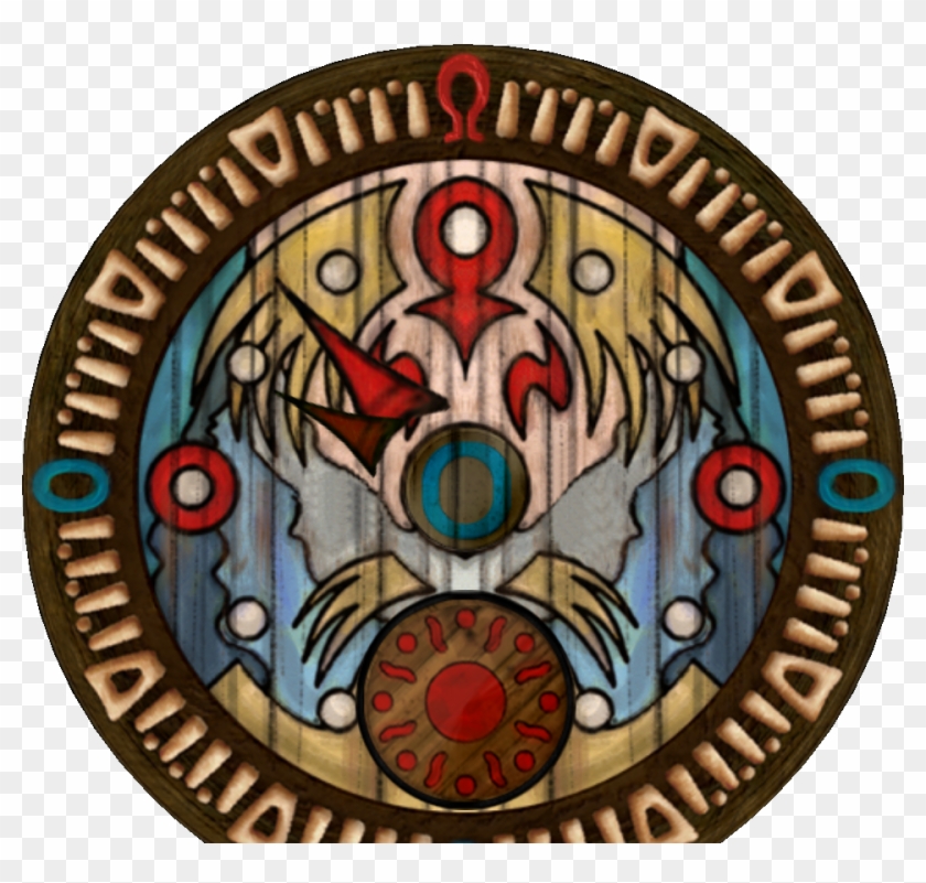 Majora's Mask Clock Tower Face Preview Clipart #4999345