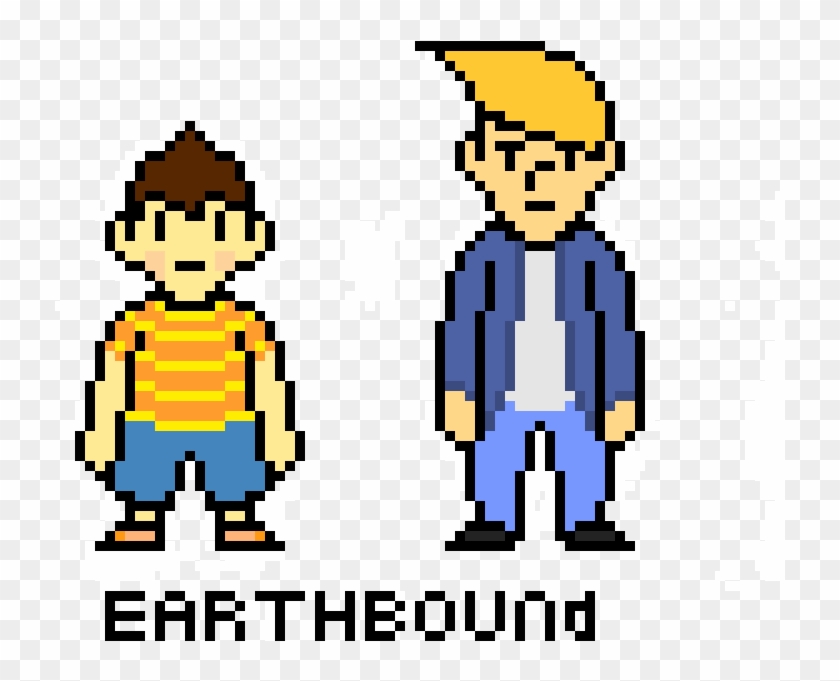Earthbound Fan Characters , Png Download - Cartoon Clipart #4999442