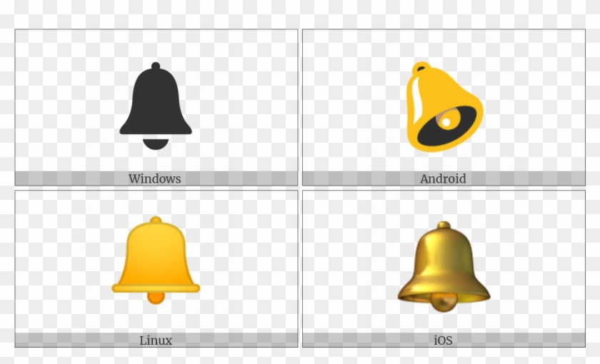 Bell On Various Operating Systems - Bell Ascii Icon Clipart