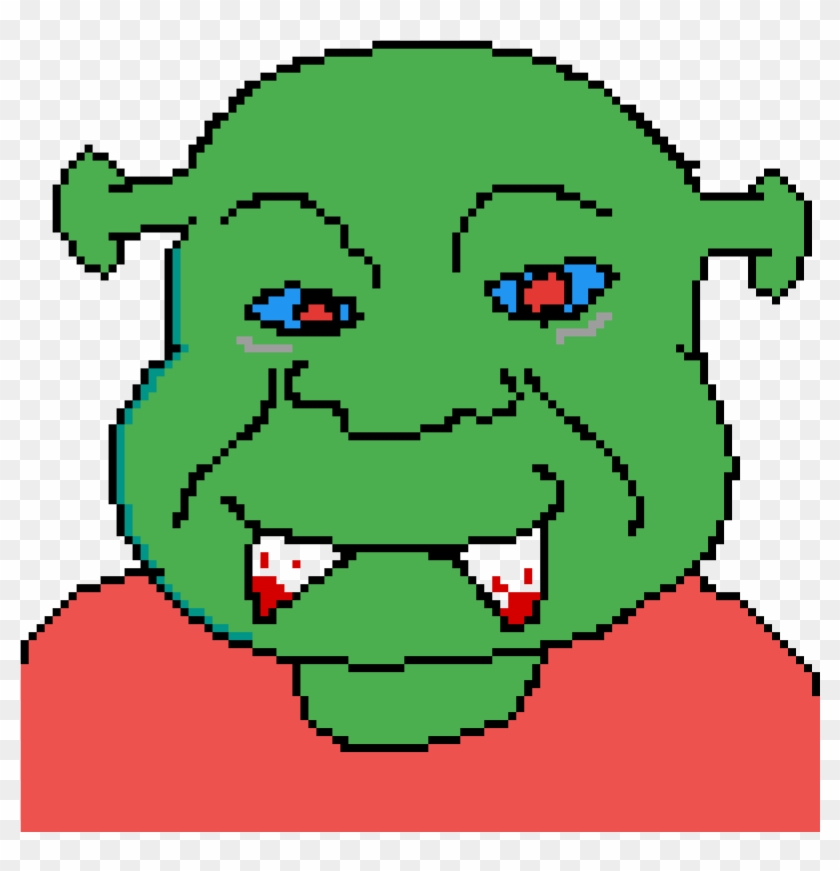 Evil Shrek - Cartoon Clipart
