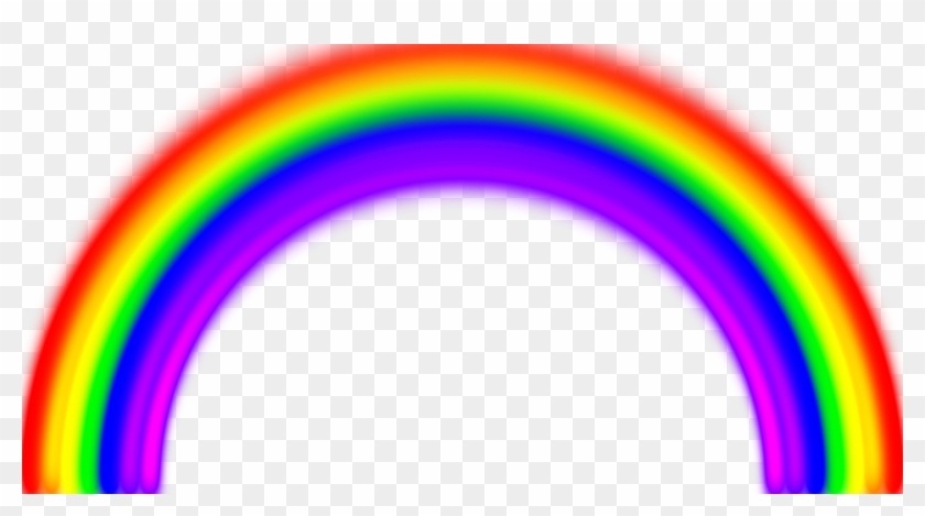 Illustration Of A Rainbow - Semi Circle Shaped Objects Clipart #50125