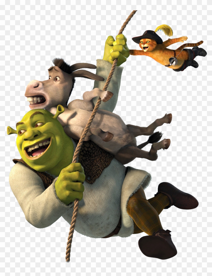 Shrek And Donkey Clipart At Getdrawings - Transparent Background Shrek Png