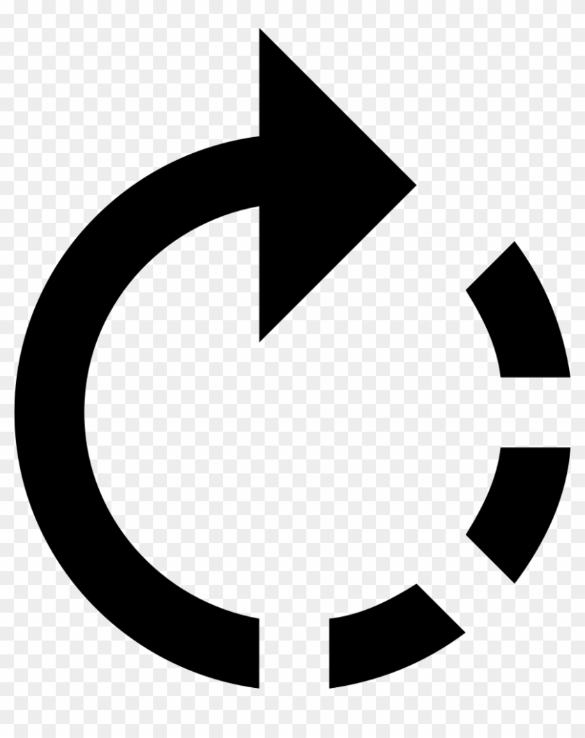 Rotate To Right Button Svg Png Icon Free Download - Rotate Button Png Clipart