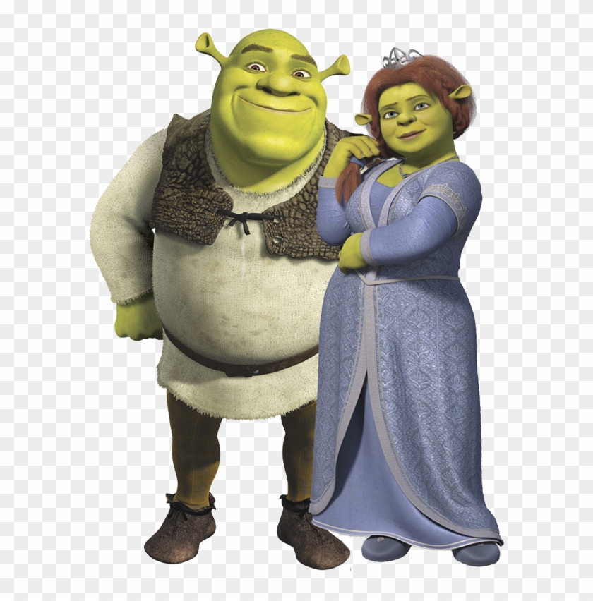 Fiona Shrek, Princess Fiona, Cartoon Background, Computer - Shrek And Fiona Clipart #50211