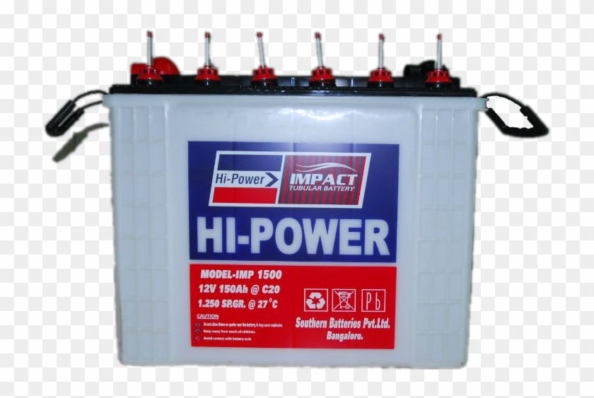 Bosch S5 Battery - Hi Power Tubular Battery Clipart #50438