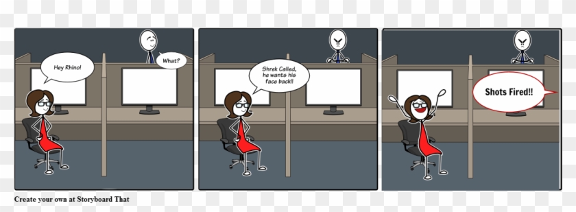 Patrash & Rhino Live In Springs - Cartoon Clipart