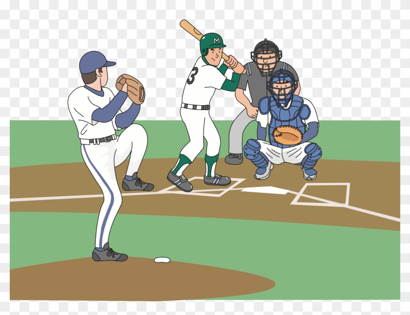 Big Image - Clip Art Baseball Game - Png Download #50568