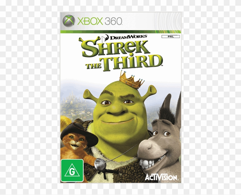 1 Of - Shrek 3 Xbox 360 Clipart