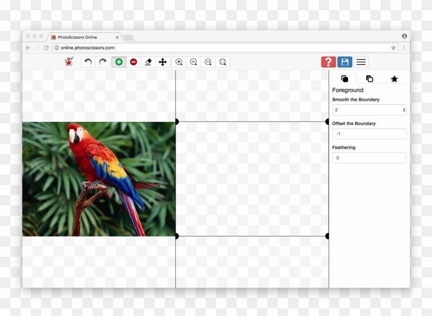 Open Photoscissors Online And Click The Upload Button - Nonfiction Text Features Sort Clipart