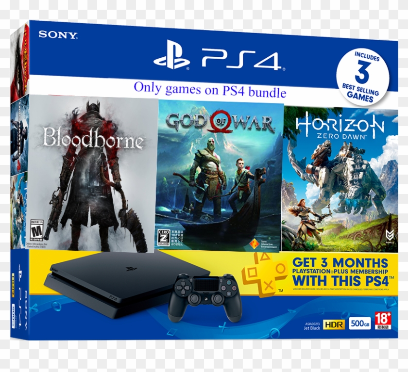 Games On Ps4 Bundle , - Ps4 Slim Bundle Asia Clipart