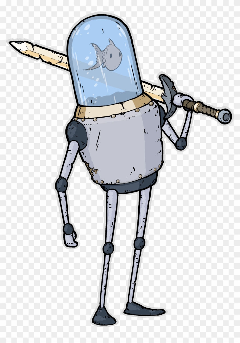 Robot - Feudal Alloy Cover Clipart #50754