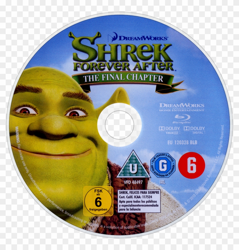 Shrek Movie Fanart Fanart - Shrek Forever After Disc Clipart