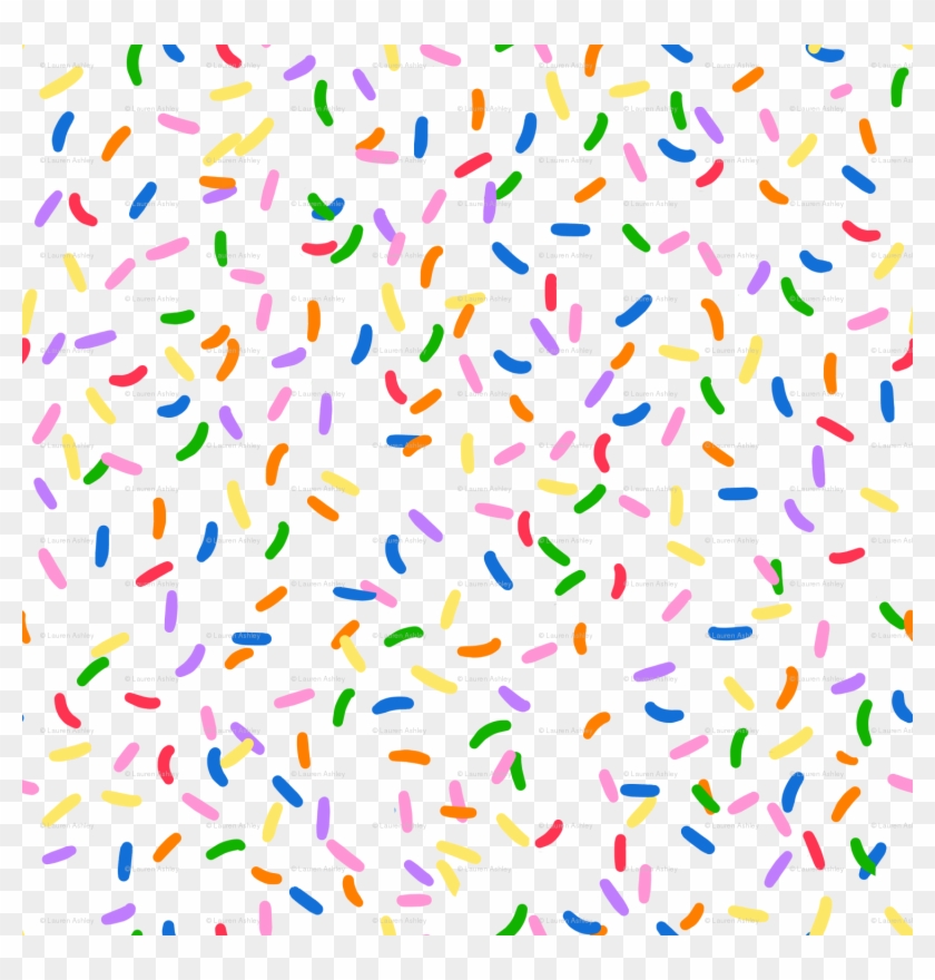 Vector Royalty Free Stock Patterns Transparent Rainbow - Rainbow Sprinkles Pattern Clipart