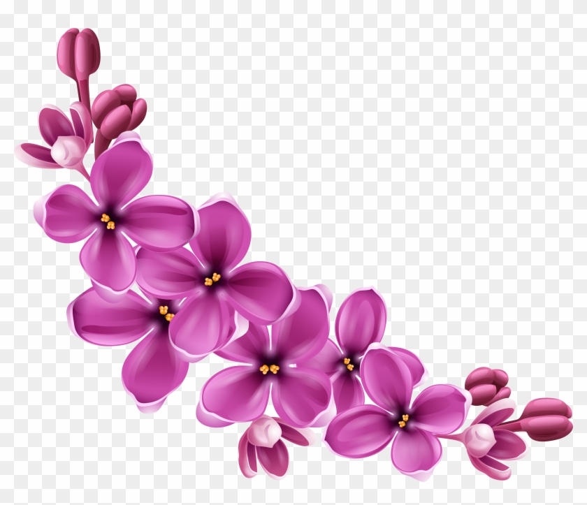 Clip Library Flowers Clipart Transparent Background - Flowers Png Images Hd