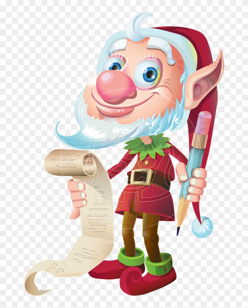 Doodley The Christmas Elf - Free Animated Christmas Characters Clipart #51066
