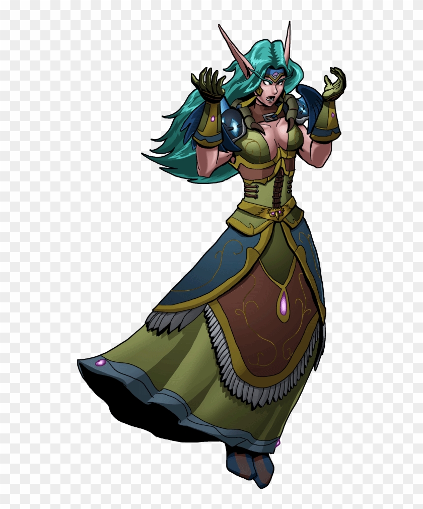 Wow Png Night Elf - Night Elf Wow Png Clipart