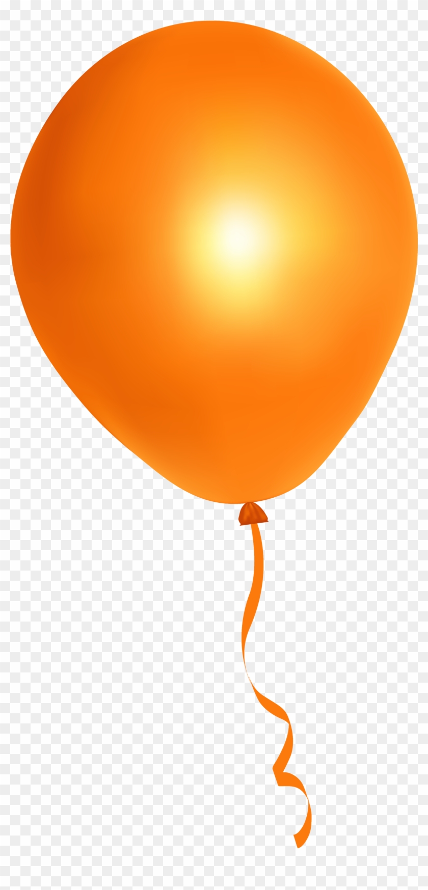 Balloon Png Transparent Balloon Images - Orange Balloon Transparent Background Clipart #51273