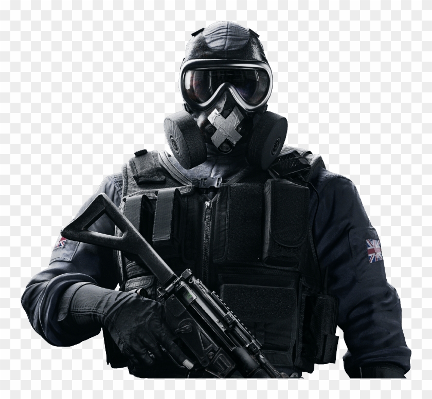 Tom Clancys Rainbow Six Png - Rainbow Six Mute Bio Clipart