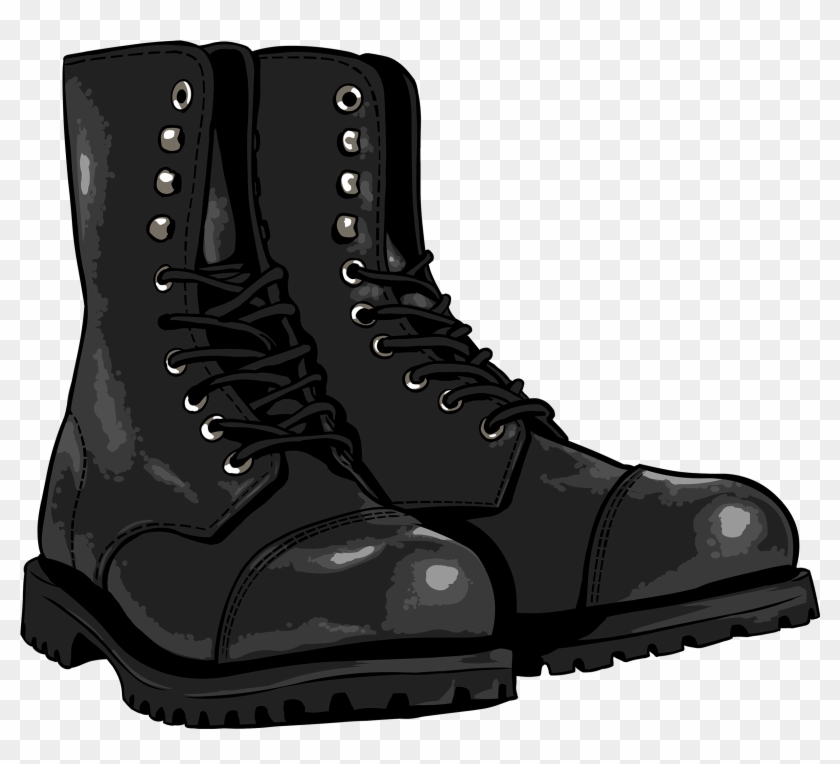 Black Boots Png Image - Boot Clipart #51309