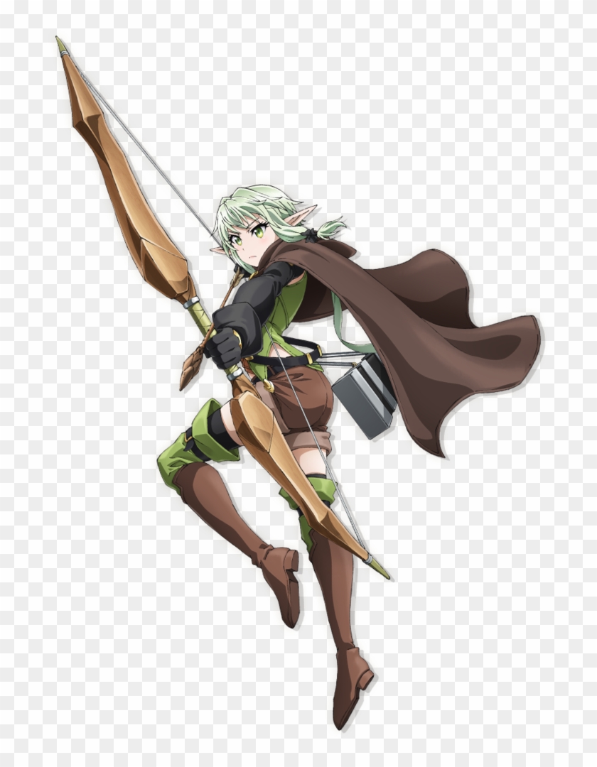 High Elf Archer 1 Hits - Goblin Slayer High Elf Archer Png Clipart