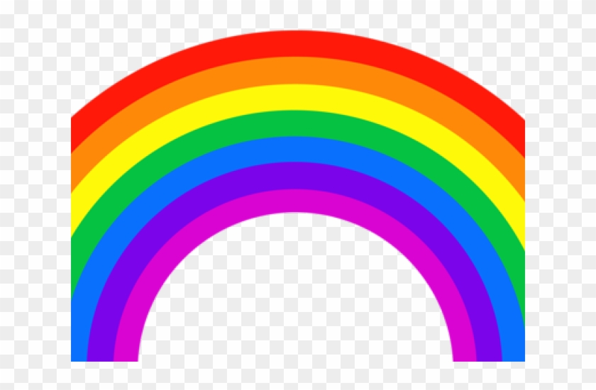 Rainbow Clipart Transparent Background - Clip Art - Png Download