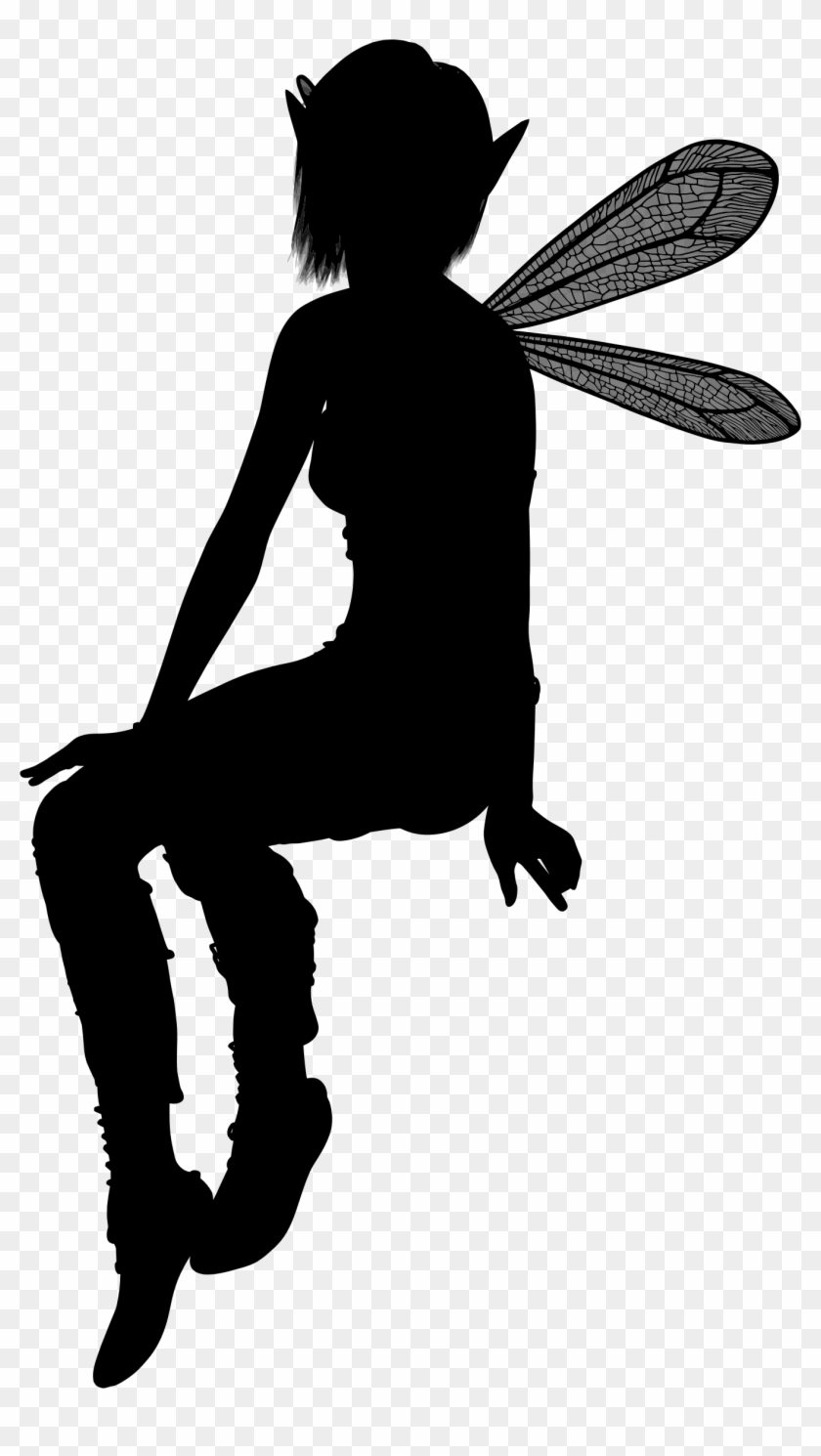 This Free Icons Png Design Of Elf Fairy Silhouette Clipart #51421