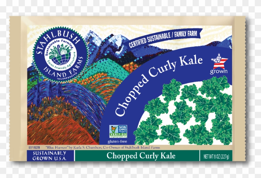 Stahlbush Chopped Curly Kale Is Easy To Use In Any - Stahlbush Island Farms Clipart