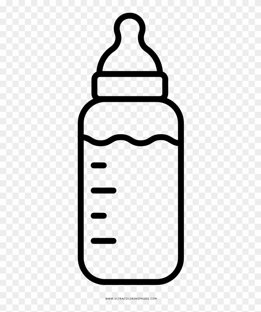 Baby Bottles Drawing Coloring Book Infant - Baby Bottle Drawing Clipart