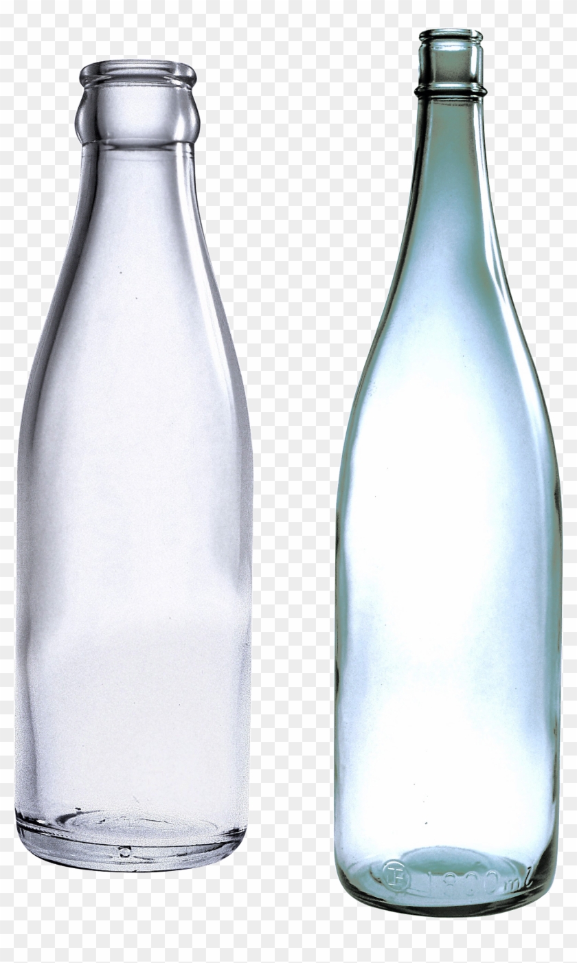 Empty Glass Bottles Png Image - Bottiglie Vetro Depuratore Clipart #51724