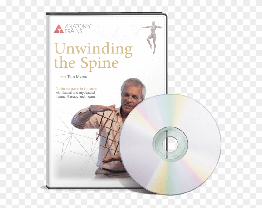 Unwinding The Spine - Cd Clipart #51948