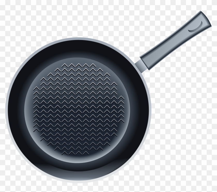 Frying Pan Png Clipart Image - Pan Png Top View Transparent Png #52133