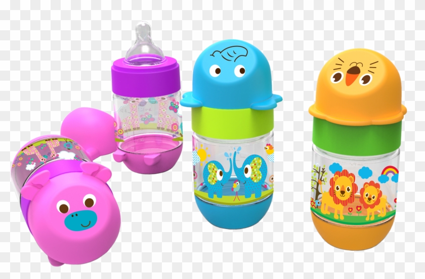 Wide Neck Feeding Bottle 125 Ml - Botol Susu Baby Safe Clipart