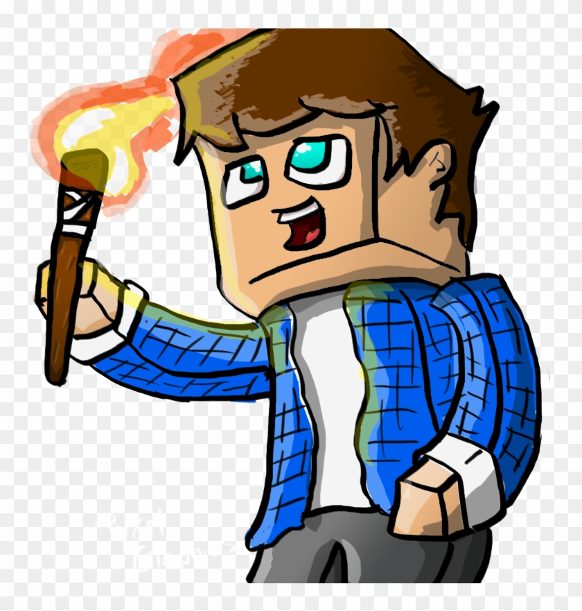 Minecraft Avatar Png - Minecraft Cartoon Avatar Png Clipart #52306