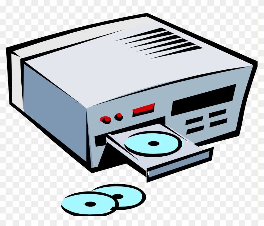 Dvd Player Clipart Free Download On Png - Dvd Player Cartoon Png Transparent Png #52447