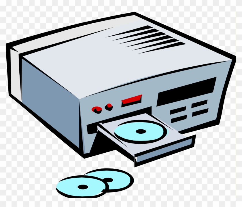 Dvd Player Clipart Free Download On Png - Dvd Player Cartoon Png Transparent Png