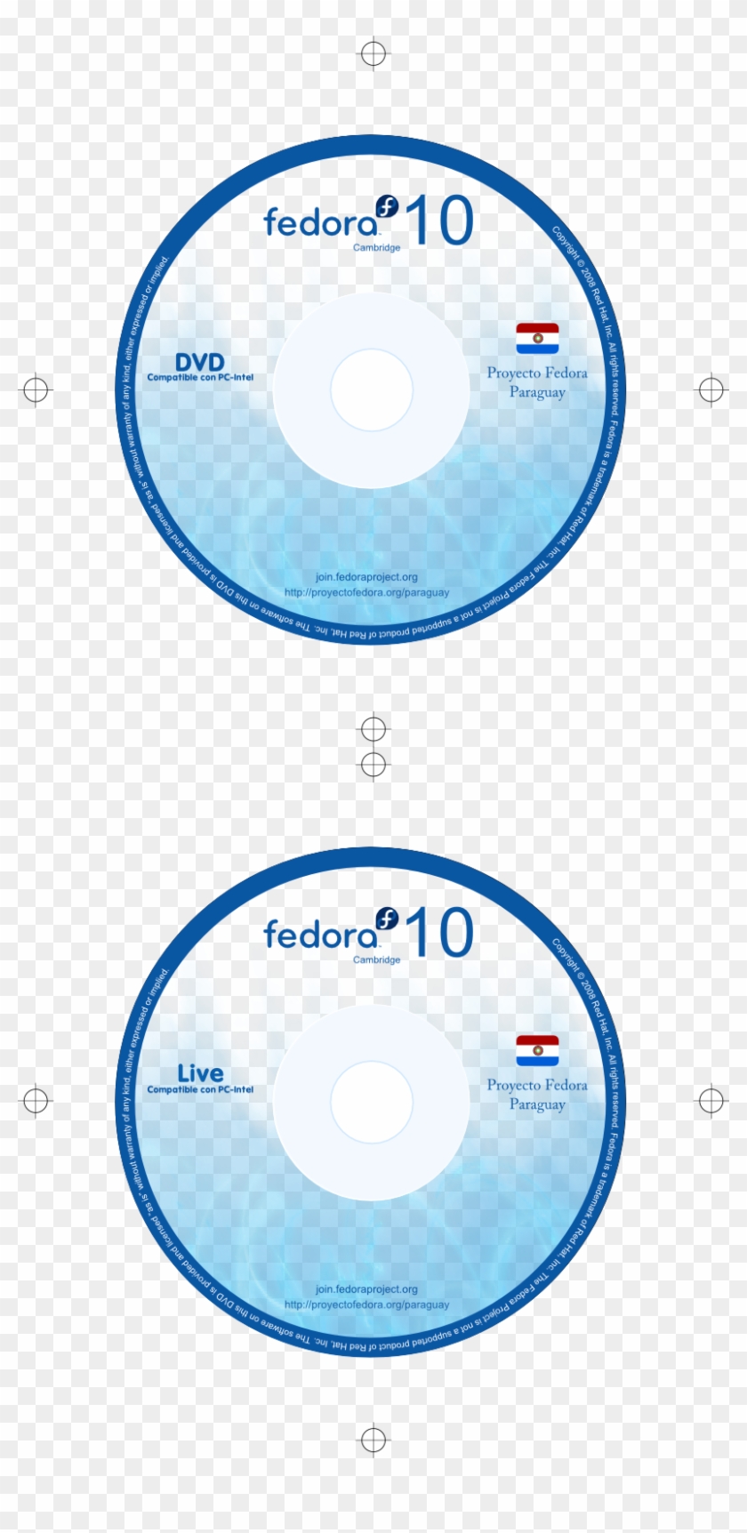 Fedora10 Cd Dvd Paraguay Final - Al Azhar Bintaro Clipart #52498