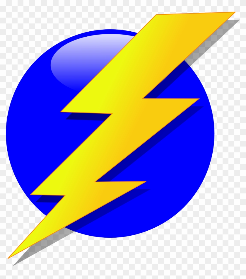 Clip Library Electrical Clipart Flash Logo Symbols - Cartoon Lightning Bolt - Png Download #52686