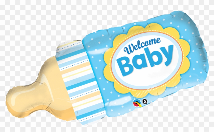Welcome Baby Boy Balloon Clipart