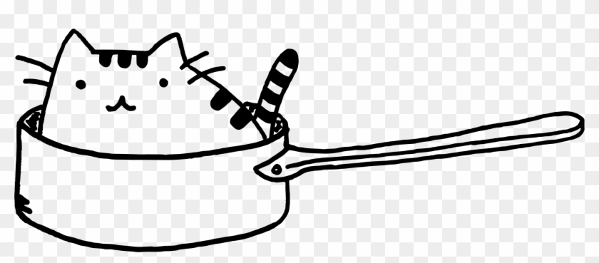 This Free Icons Png Design Of Cat In A Pan Clipart #52917