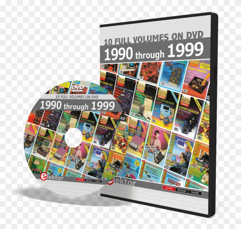 Dvd Elektor 1990 Through - Electronics Clipart #53036