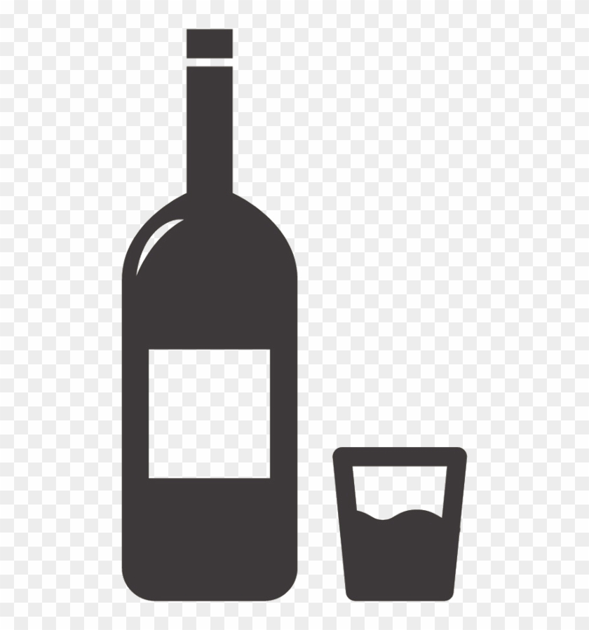 When A Pregnant Woman Drinks Alcohol, So Does Her Baby - Glass Bottle Clipart #53086