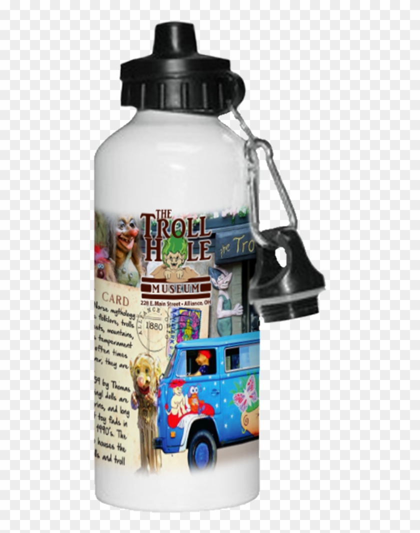 Hwawb-490 White Aluminum Water Bottle - Lol Surprise Water Bottle Clipart