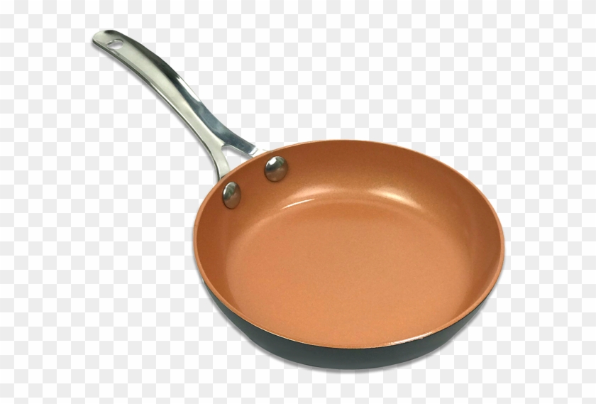 Copperhead Collection 6 Inch Fry Pan Copper And Gray - Frying Pan Clipart #53209