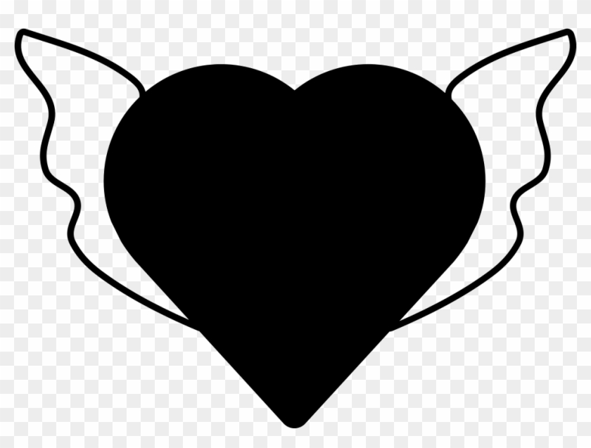 Conversation Heart Silhouette - Heart Clipart