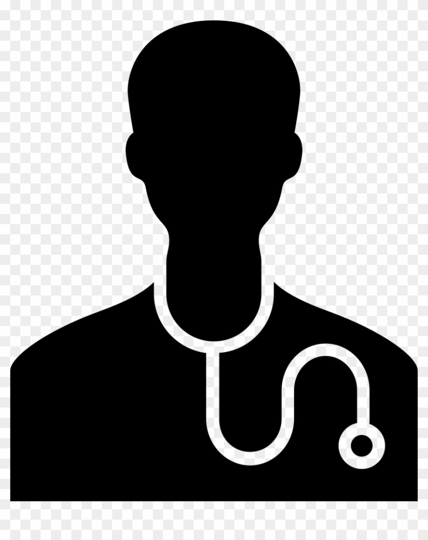 Man Silhouette With Heart Beats Control Tool Comments - Salesman Icon Black Clipart #53611