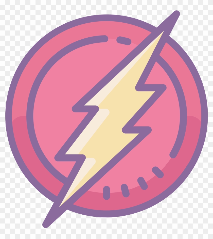 The Flash Clipart Flash Symbol - Emblem - Png Download